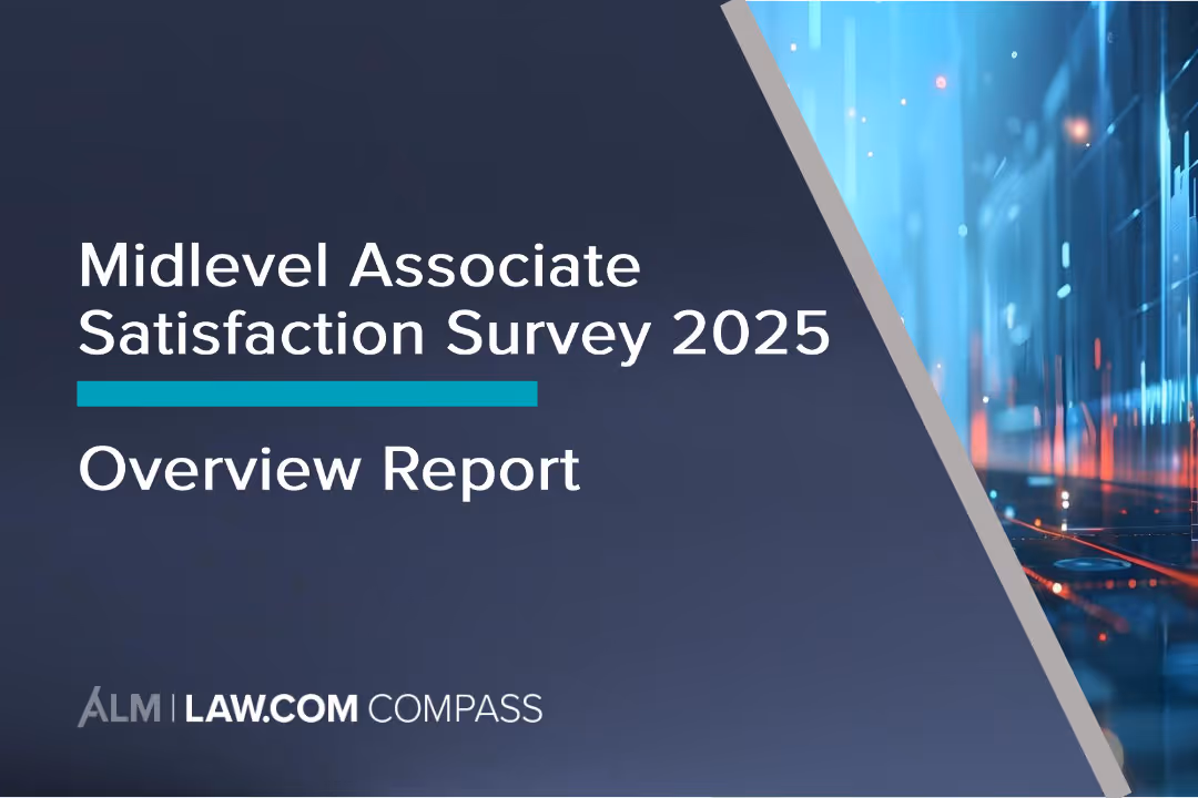 Cover image of the Midlevel Associate Satisfaction Survey Overview Report 2025