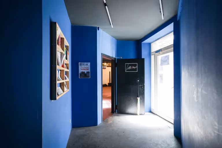 Eingangsbereich des Lettrétage-Veranstaltungsraums