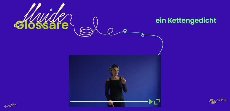 Screenshot der FLuide-Glossare-Website