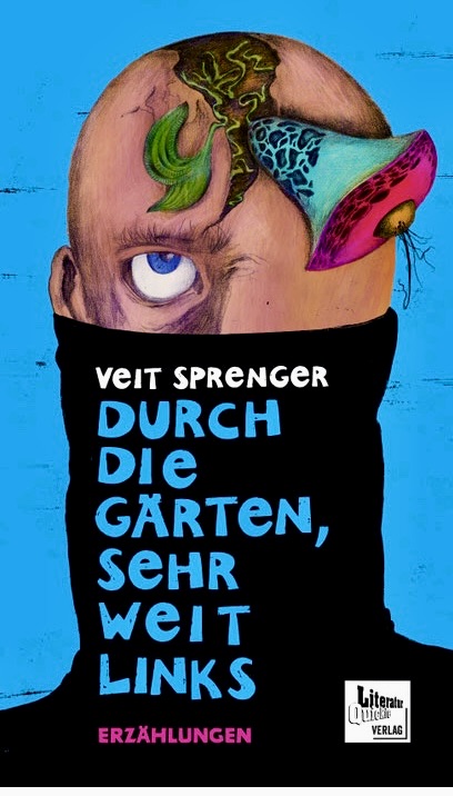Buchcover Titel: Durch die Gärten, sehr weit links  