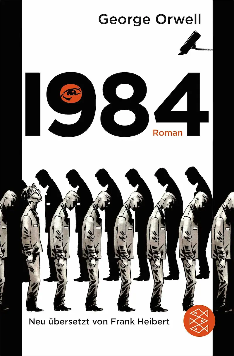 Buchcover von George Orwells "1984"