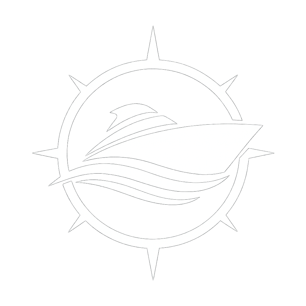 Bluewater Charter Group logo white