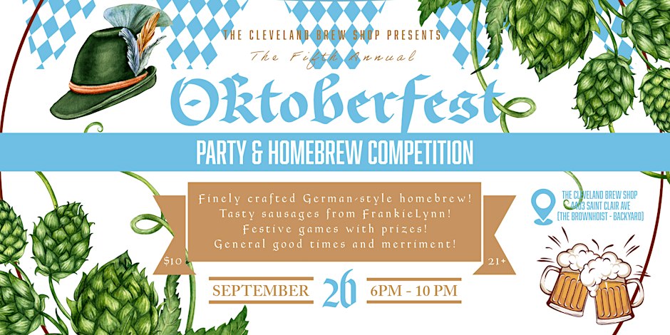 5th Annual Oktoberfest Party & Homebrew Competition