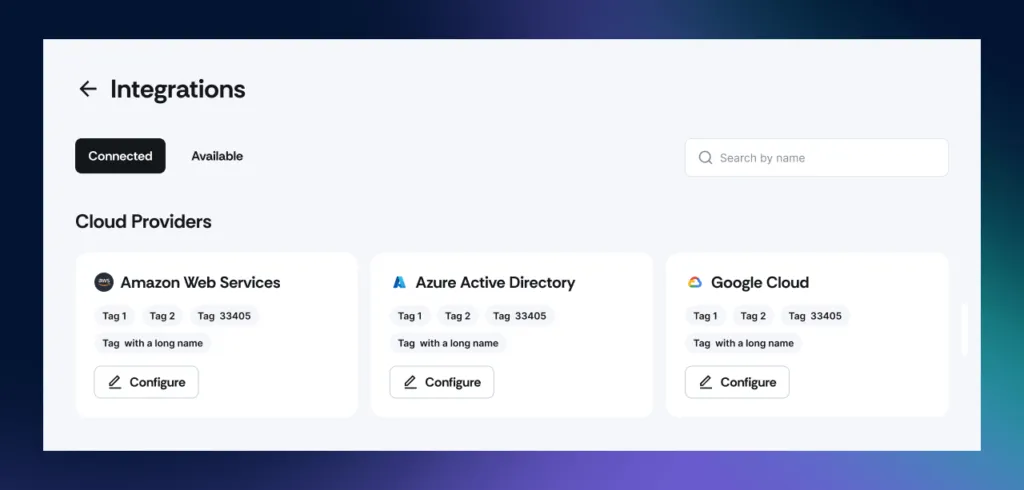 Scrut Integrations Window