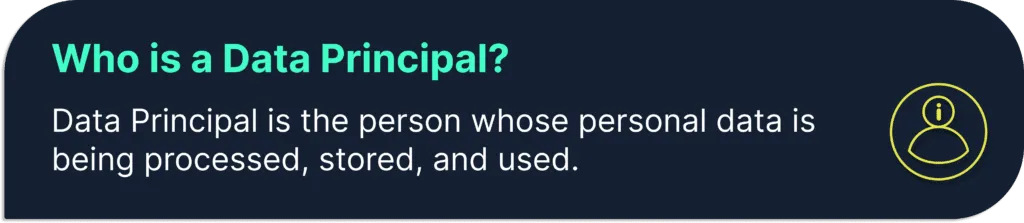 Who is a Data Principal?