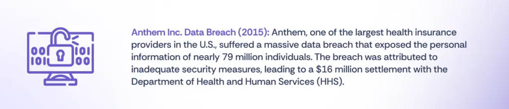 inadequate safeguards for electronic health records