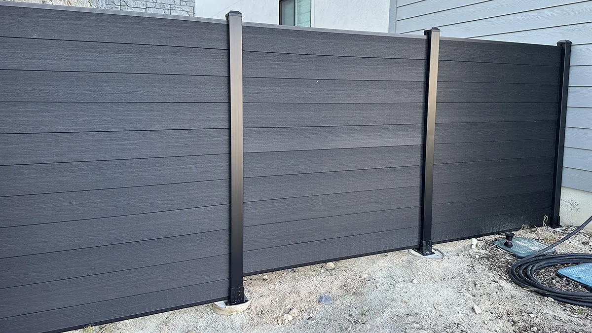 Composite Fence Installation