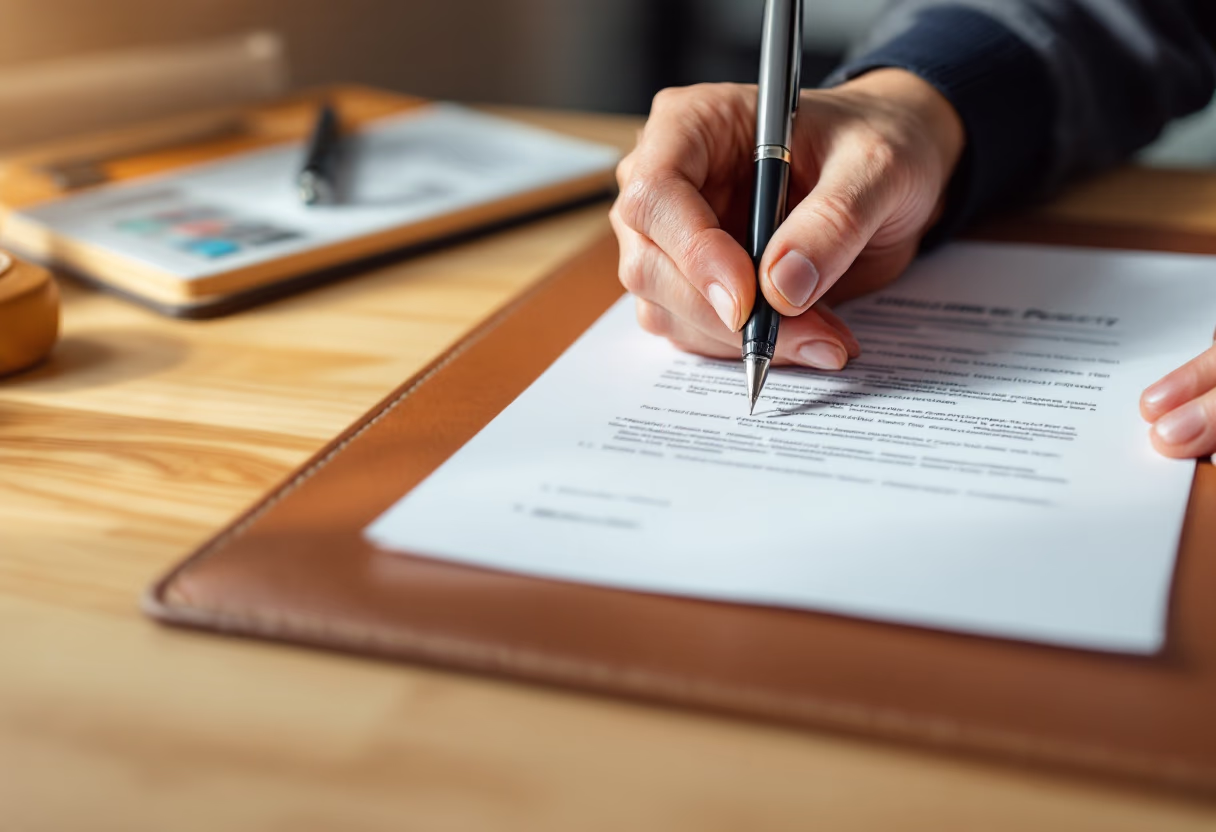 image of insurance policy documents