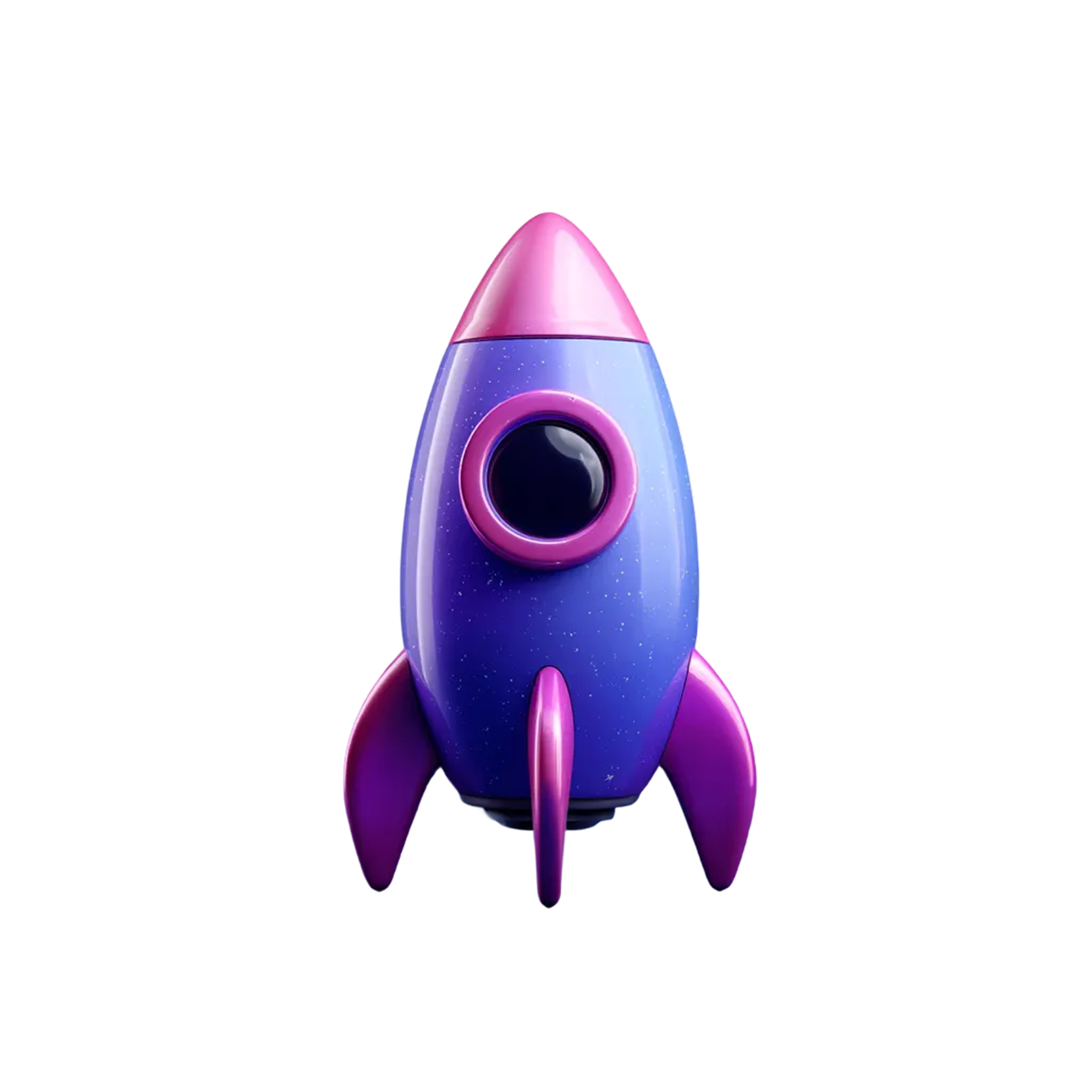 a floating rocket