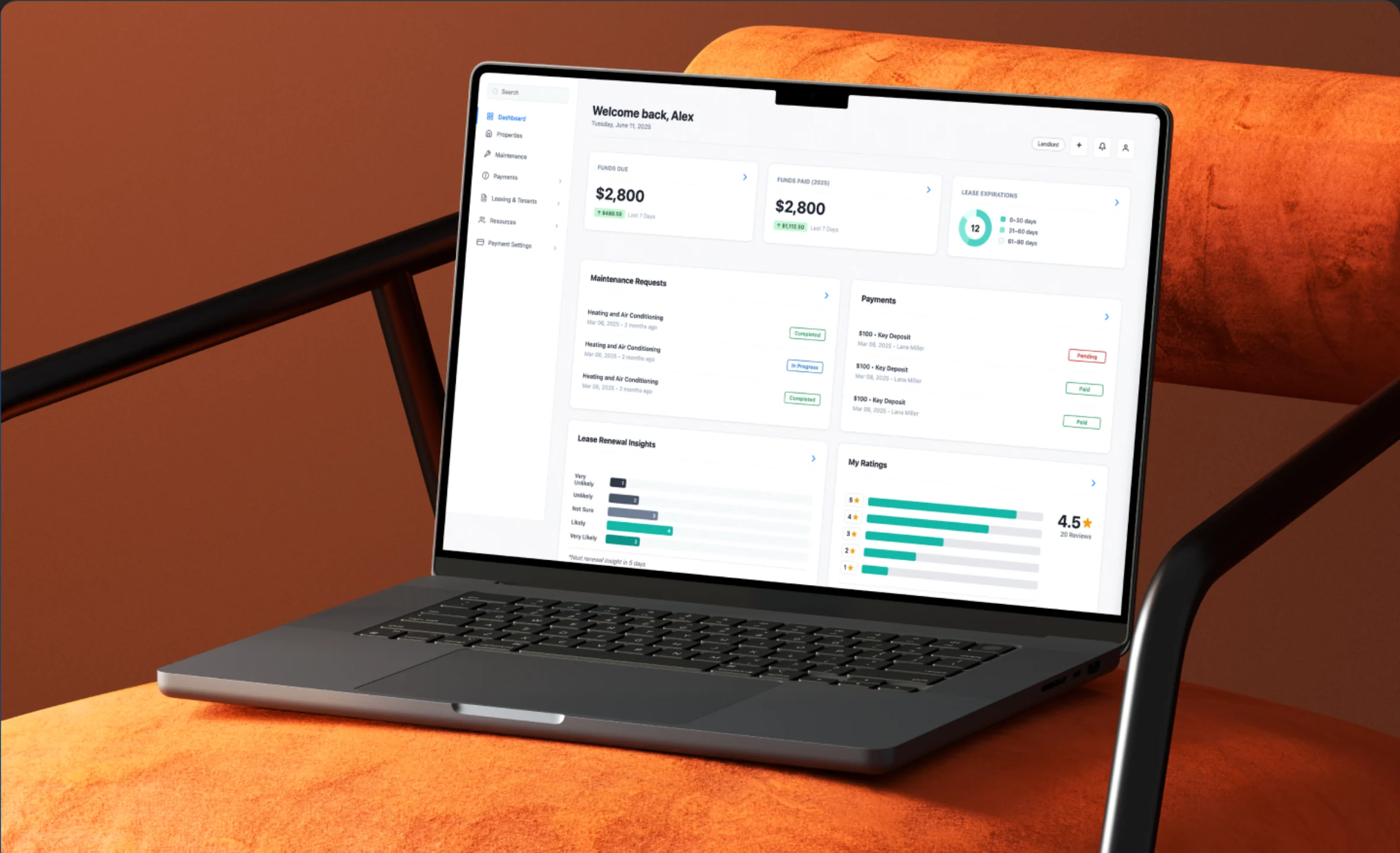 Late fee setup with dollar amount and percentage options