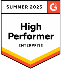 G2 Award for High Performer 2025