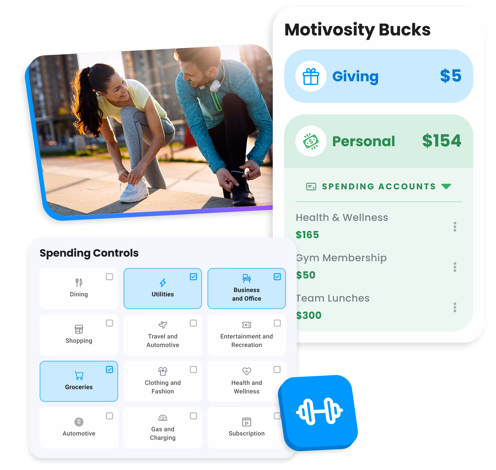 Motivosity Lifestyle Spending Accounts giving companies a flexible way to offer employee perks and benefits.