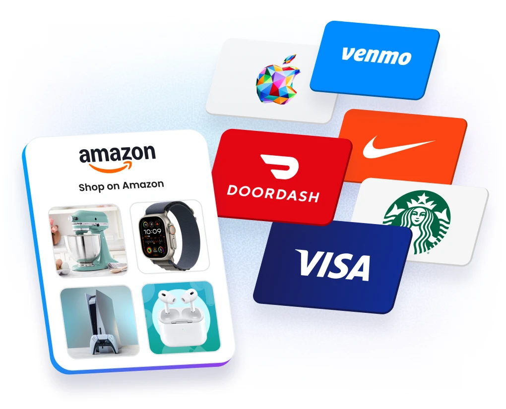 Employee rewards in Motivosity tied to nomination programs, including gift cards, Venmo, Amazon, and custom gift catalogs.
