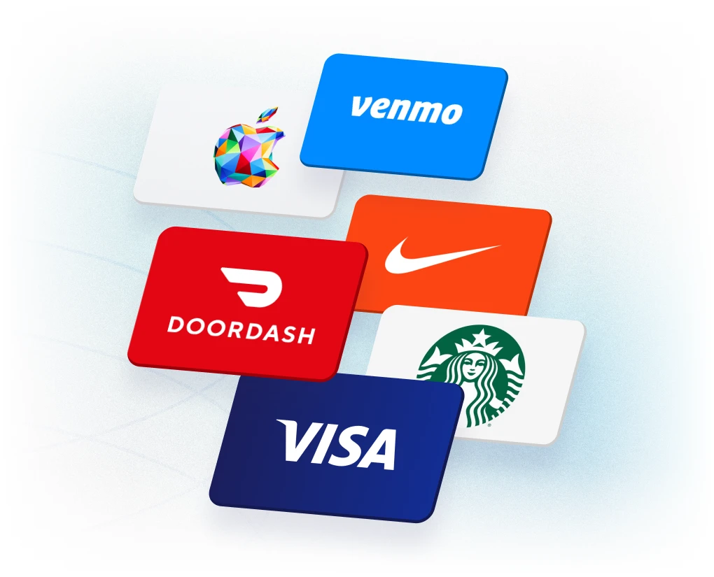 Gift card and cash out options in Motivosity for employees to redeem their rewards flexibly and instantly.