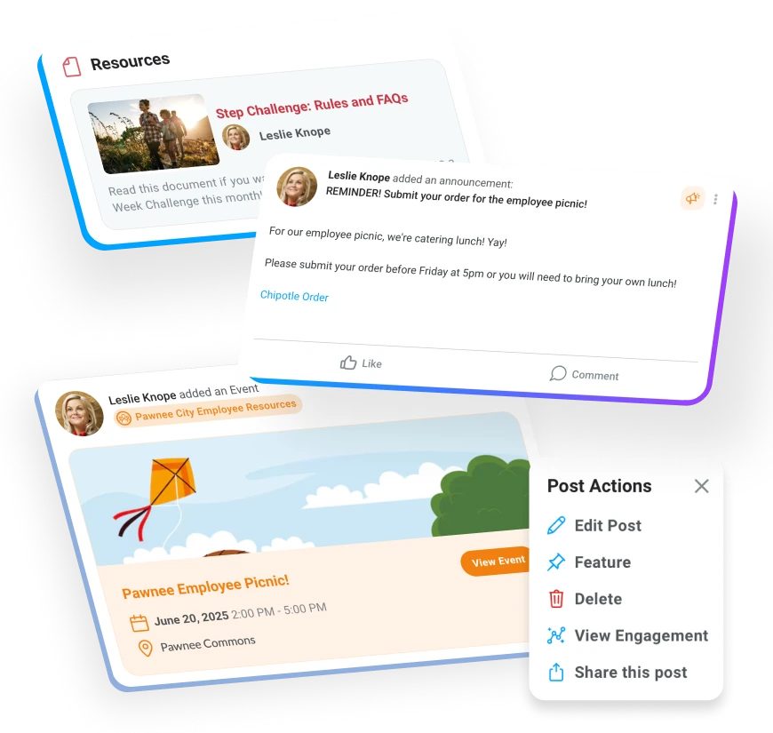 Motivosity internal communication tools that streamline employee communication and workplace collaboration.