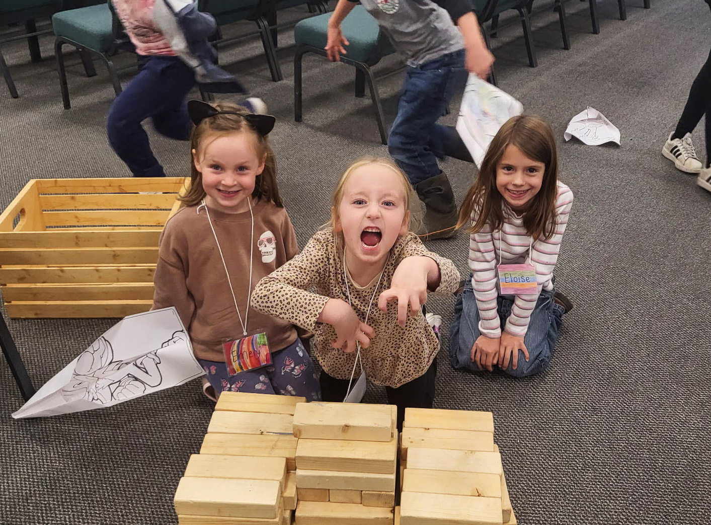 Children have a fun time at HBC's Kids Club