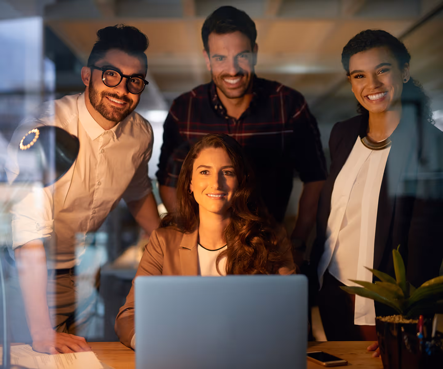 Mosaic AI customers page header showing B2B support team at work