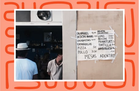 Illustration d’un article sur la refonte d’identité visuelle d’un restaurant