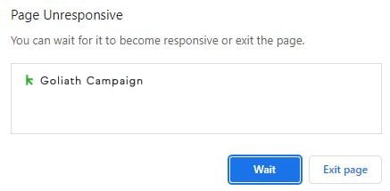 campaign loading issue