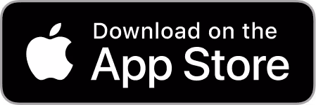 Apple logo with text Download on the App Store on a black button.