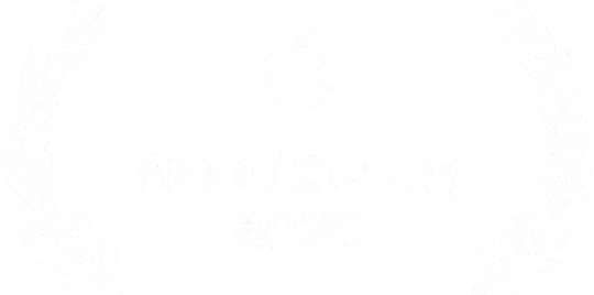 Apple App of the Day 2026 laurel badge