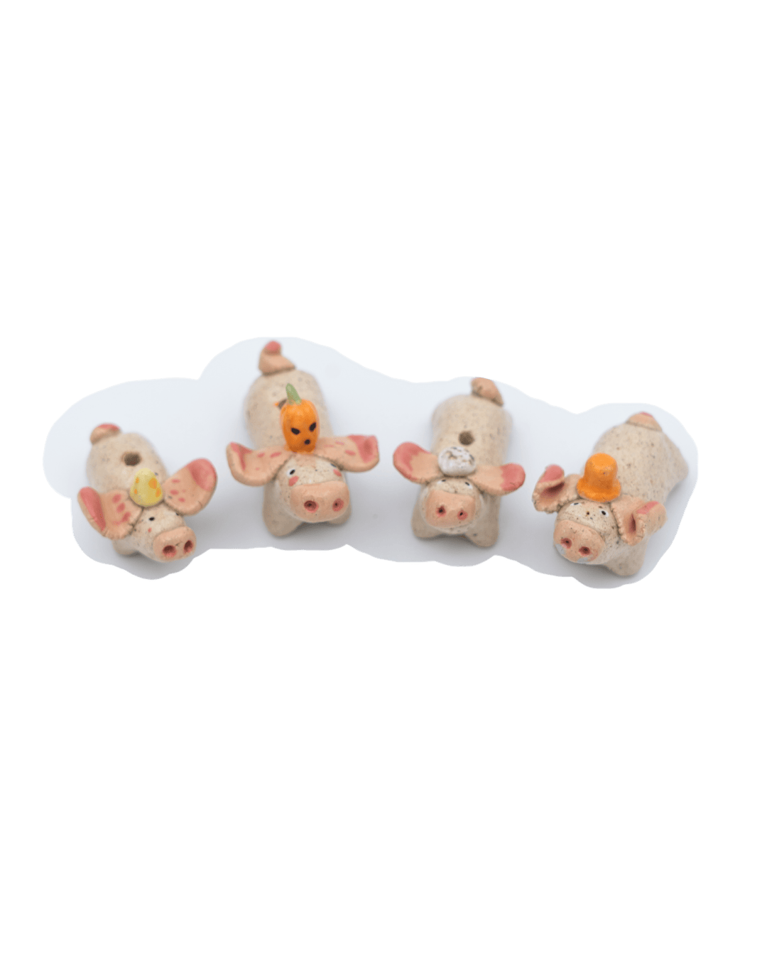 pig figure set