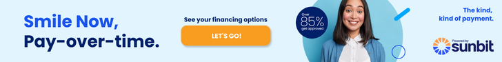 Smile Now, Pay over time Sunbit financing. Click to learn more
