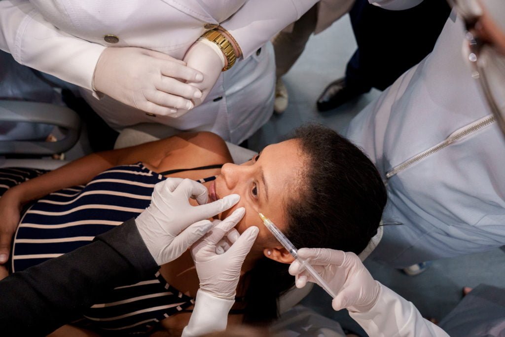 Especialização em harmonização orofacial, vivência clínica