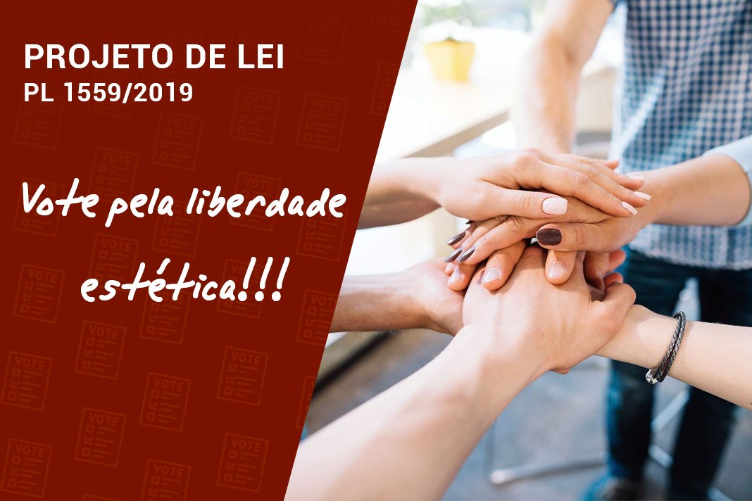 O projeto de Lei Federal 1559/2019 resguarda a atuação dos profissionais dentistas na área da saúde estética.