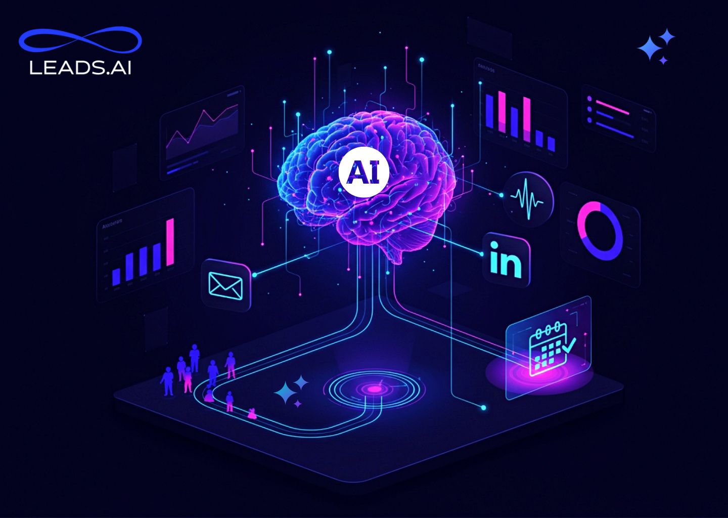 AI B2B Lead Gen Cold Email LinkedIn Outreach Voice AI Growth System