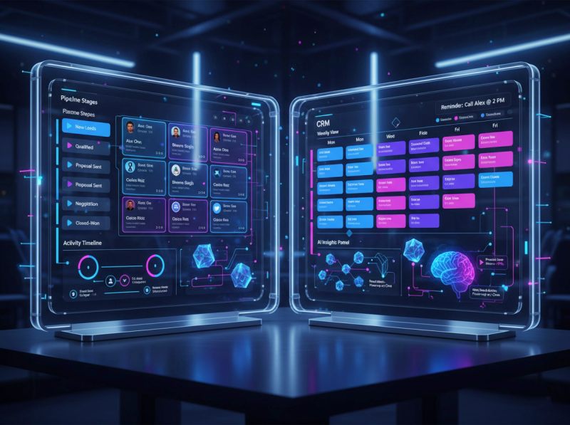 CRM and Calendar Integration of B2B AI Lead Generation and sales system