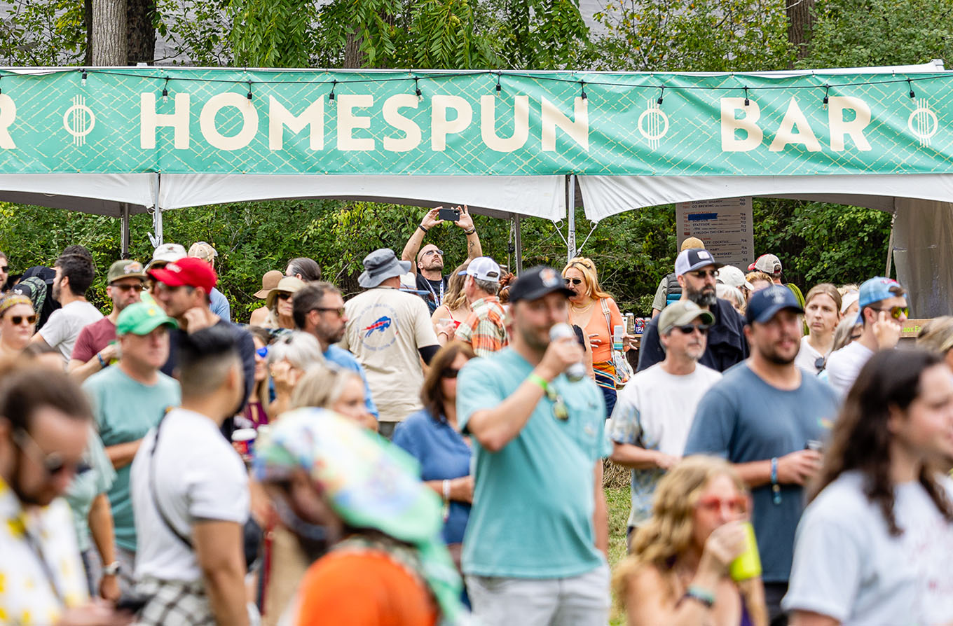 The Homespun Bar at Borderland Festival