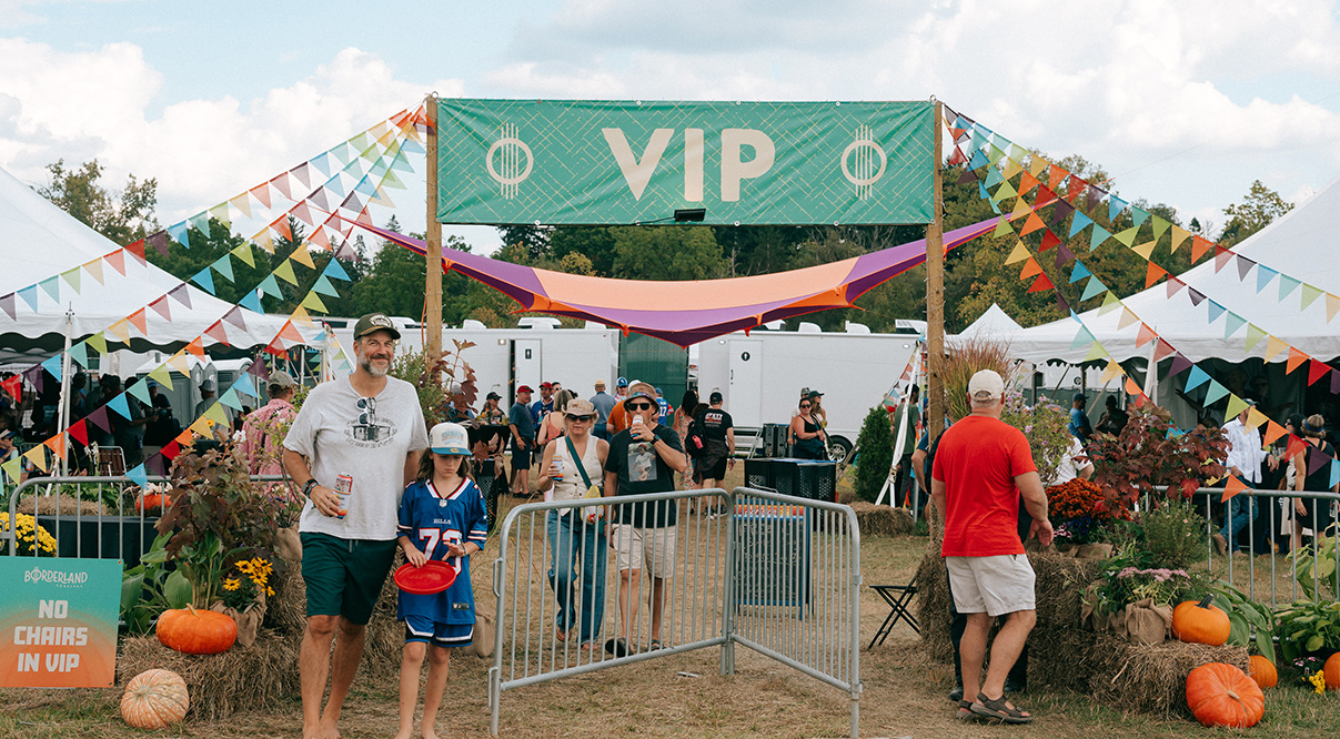 VIP Lounge at Borderland Festival