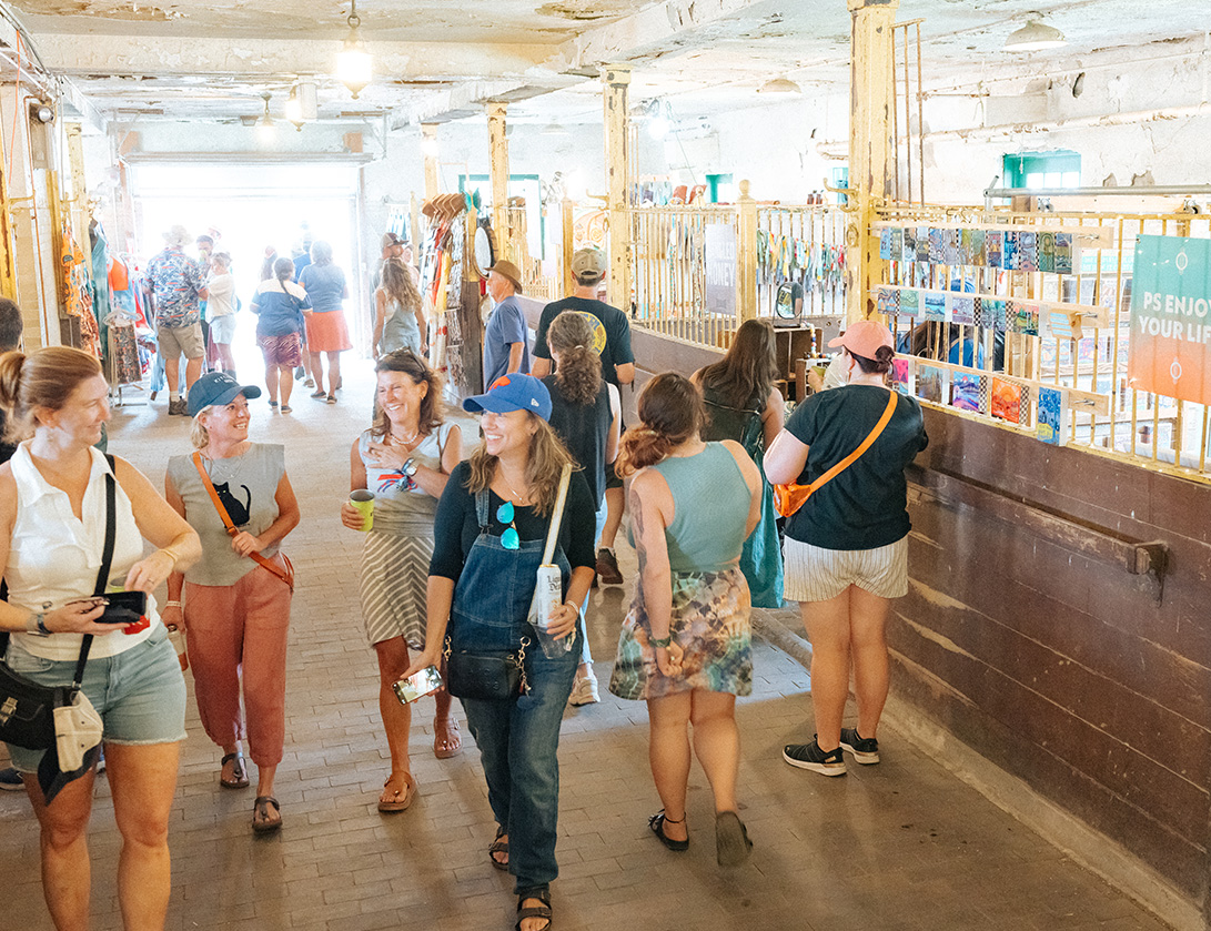 Vendors at Borderland Festival