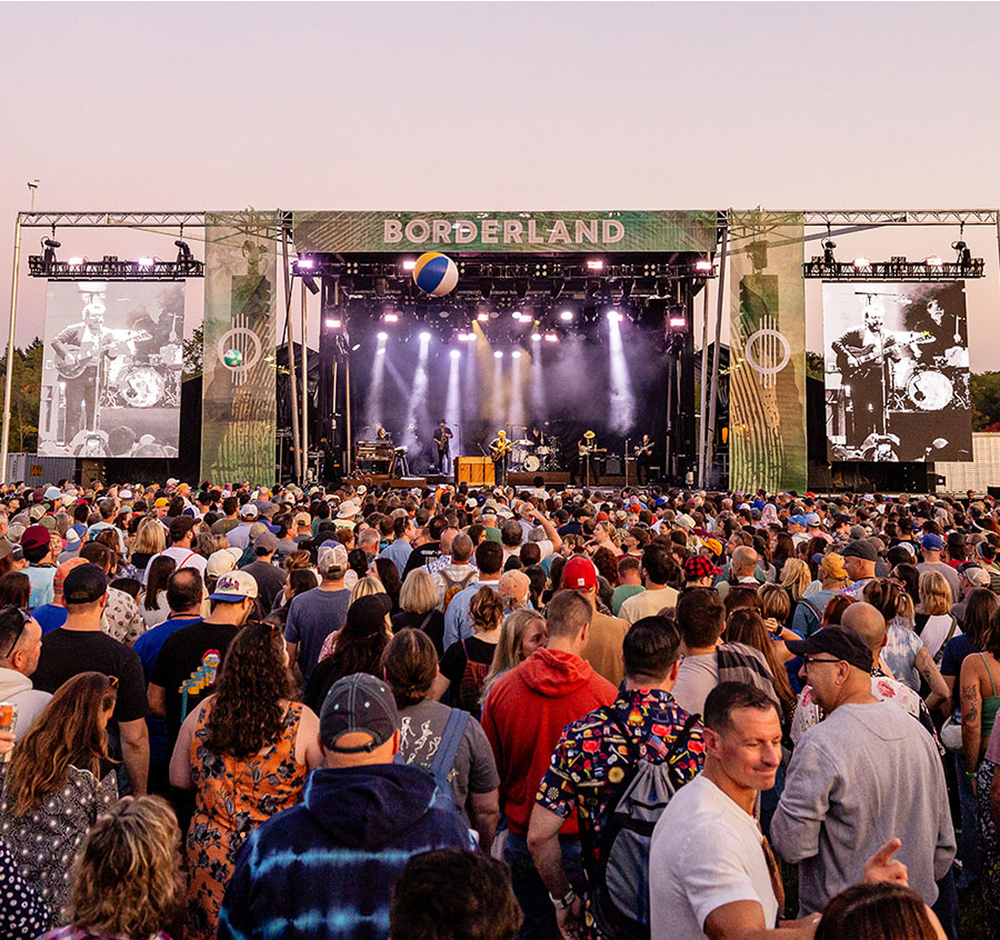 The Main Stage at Borderland Festival