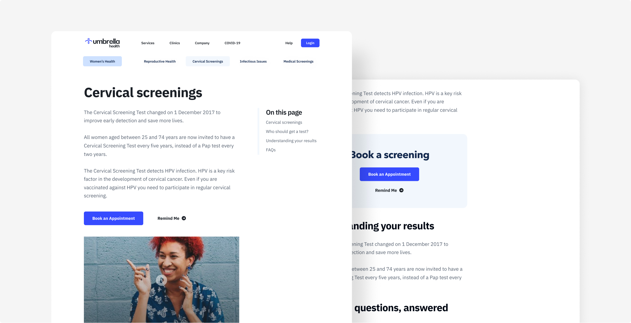 Dynamic content page components