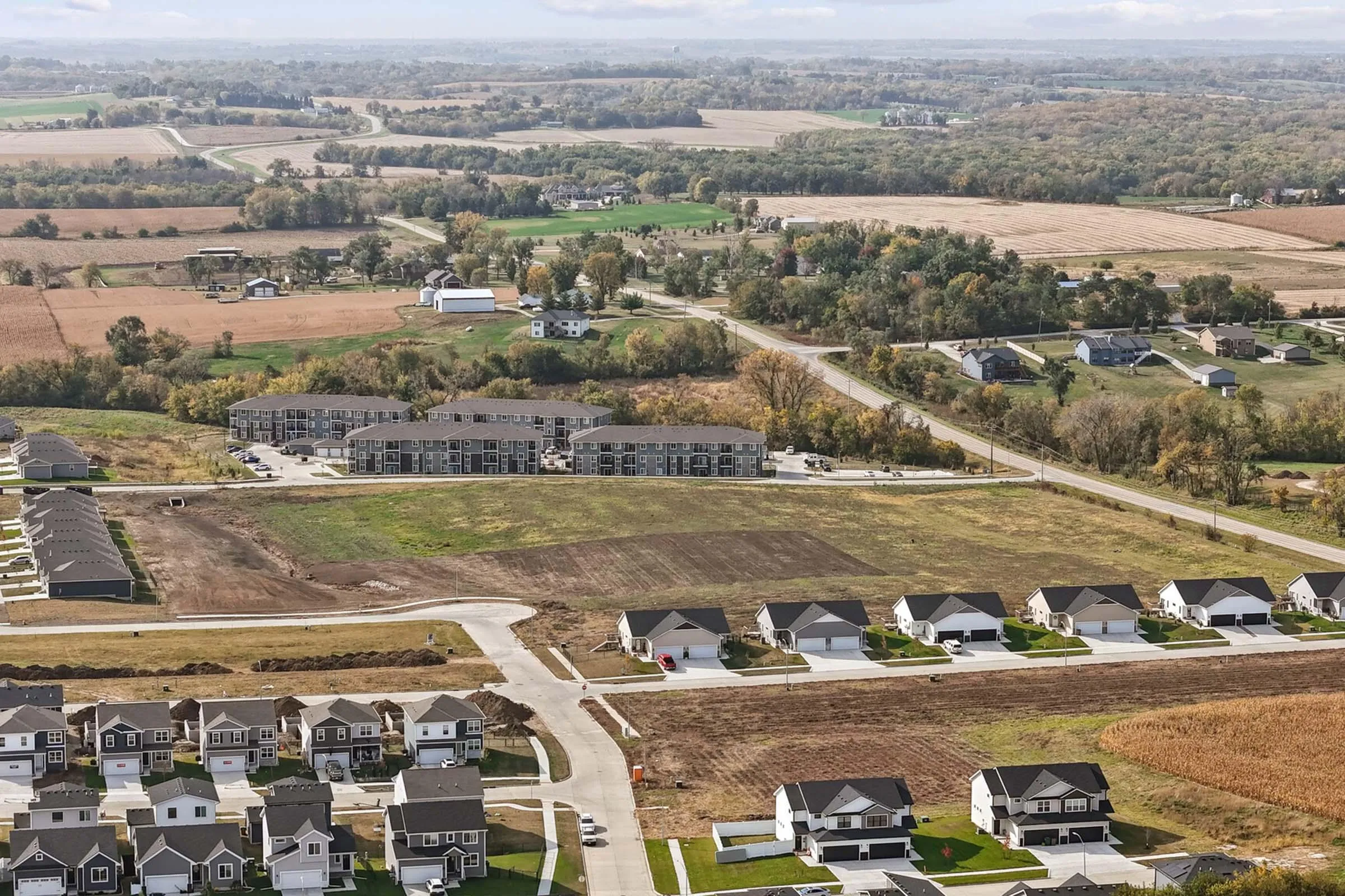 exterior building aerial
