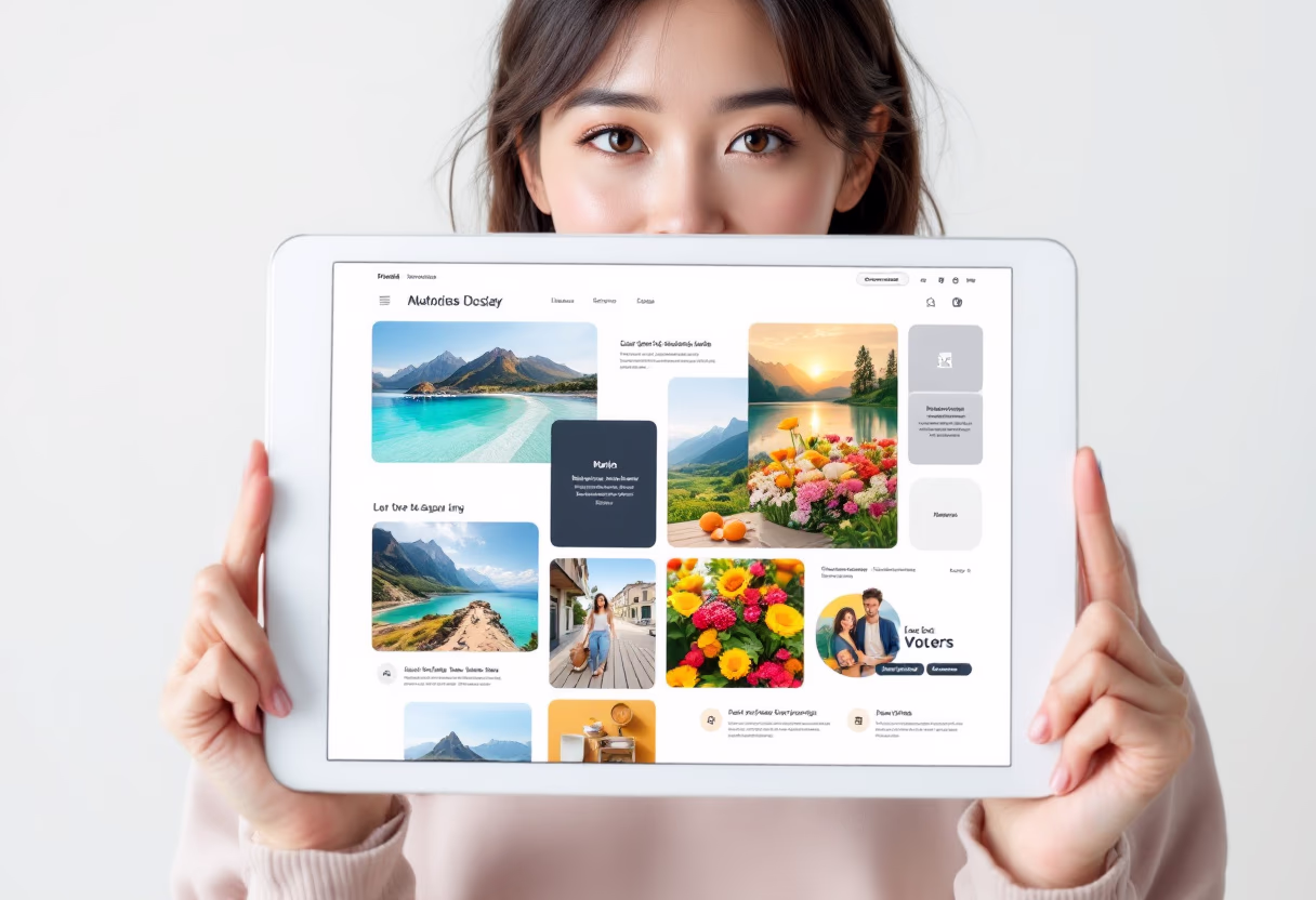 [digital project] image of a web design process (for a web design agency)