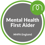 MHFA England Mental Health First Aider badge
