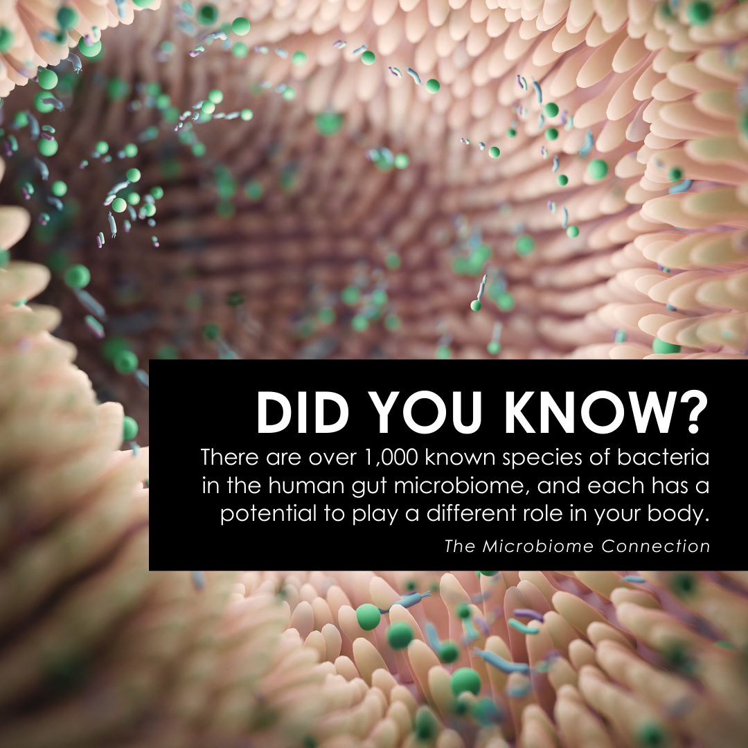 Microbiome fun fact