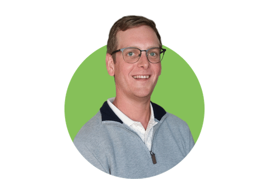 Headshot of Robby Buchsbaum, registered dietitian at Sensibly Sprouted
