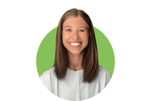 Headshot of Allie Passmore, registered dietitian at Sensibly Sprouted