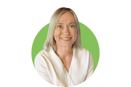Headshot of Beth Smith, registered dietitian at Sensibly Sprouted