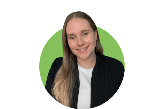 Headshot of Brooke Ibarra, registered dietitian at Sensibly Sprouted