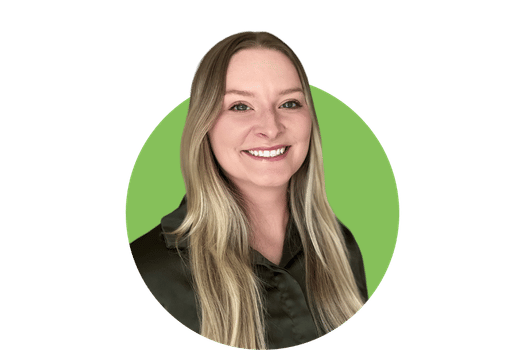 Headshot of Avery Coffin, registered dietitian at Sensibly Sprouted
