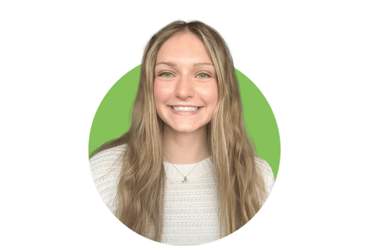 Headshot of Emma Lazor, registered dietitian at Sensibly Sprouted