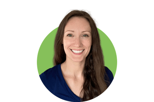 Headshot of Savannah Glasgow, registered dietitian at Sensibly Sprouted