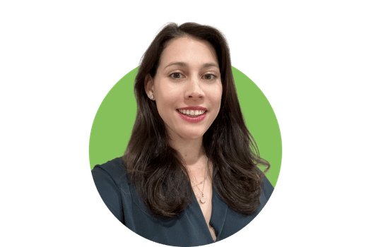 Headshot of Michelle Smith, registered dietitian at Sensibly Sprouted