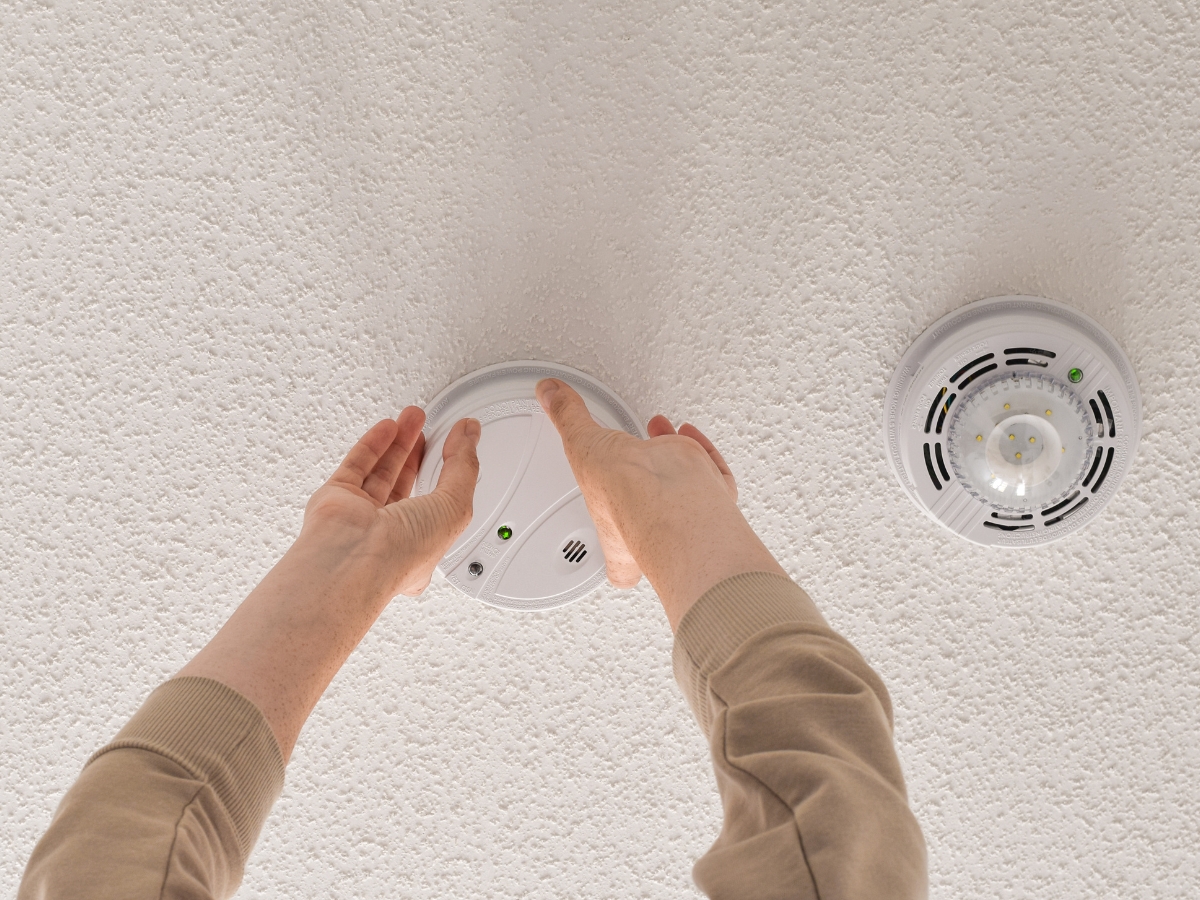 image of maintenance service team at work (for a property management company)