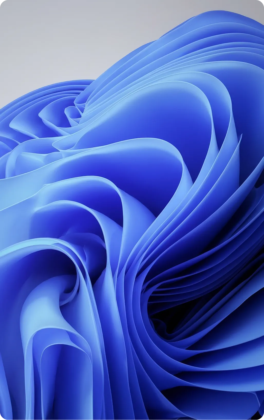 figuras abstractas color azul